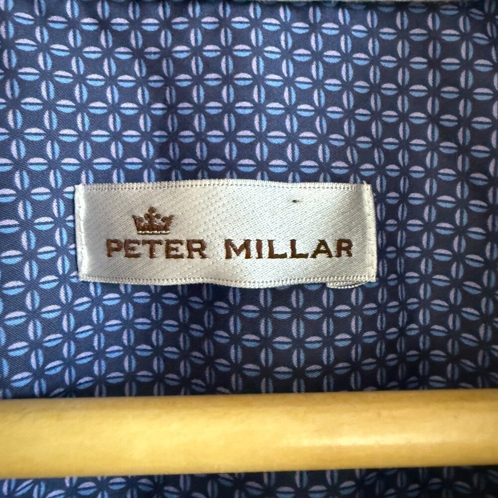 Peter Millar Performance Button-Down, Size Medium - image 5